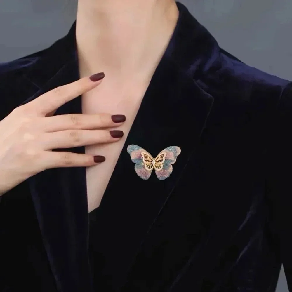 VQ  Butterfly Brooch